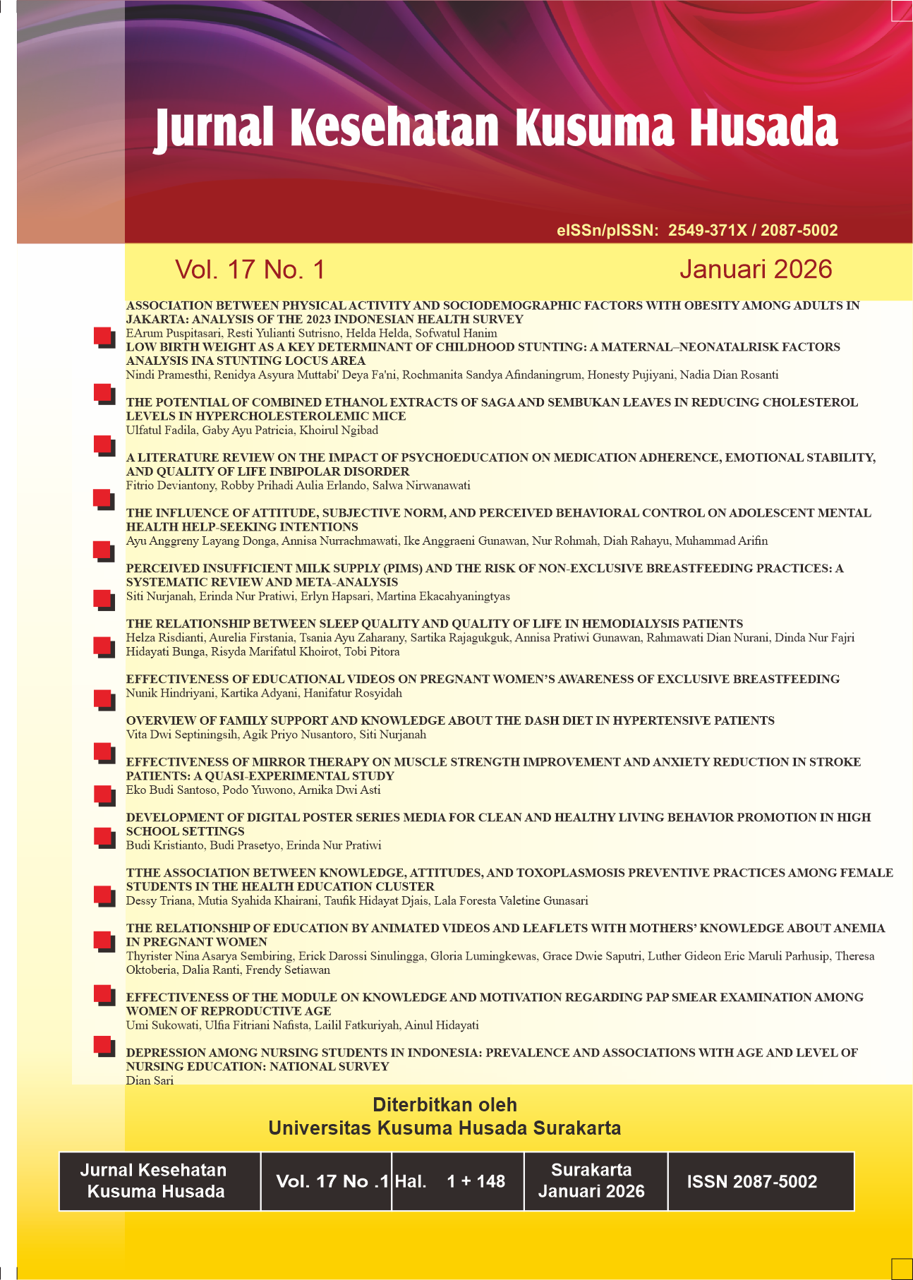 					View Vol. 17 No. 1, Januari 2026
				